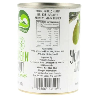 Nature's Charm Young Green Jackfruit in water - 565g-Global Food Hub