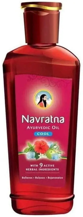 Navratna - Herbal Cool Hair Oil-Global Food Hub