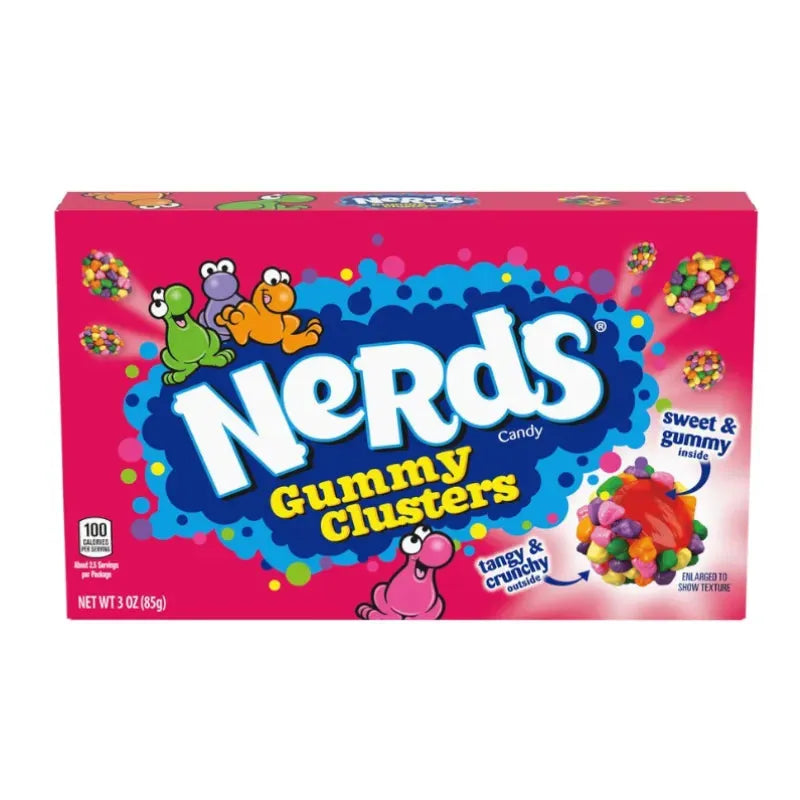 Nerds Gummy Clusters Theatre - 85g-Global Food Hub