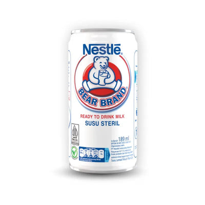 Nestle Bear Brand - Ready to Drink Milk 189ml-Global Food Hub