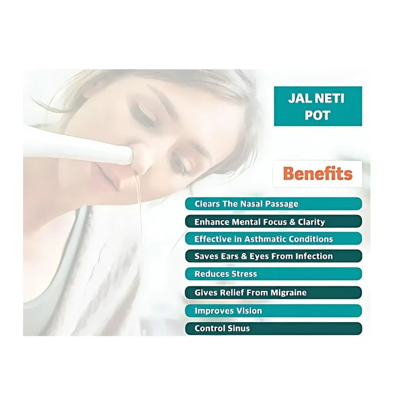 Neti Pot Ceramic – White 250ml-Global Food Hub