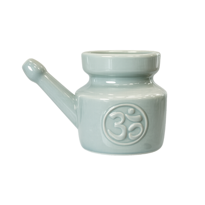 Neti Pot Ohm Ceramic – Grey 300g-Global Food Hub