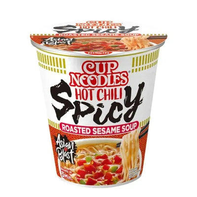 Nissin Cup Noodle Hot Chili Spicy - 66g-Global Food Hub