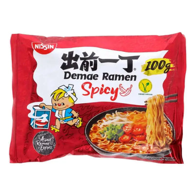 Nissin Demae Ramen Spicy-100 grams-Global Food Hub