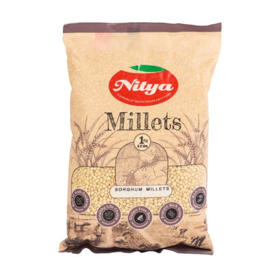 Nitya Sorghum Millet (Jowar Whole) - 1Kg-Global Food Hub