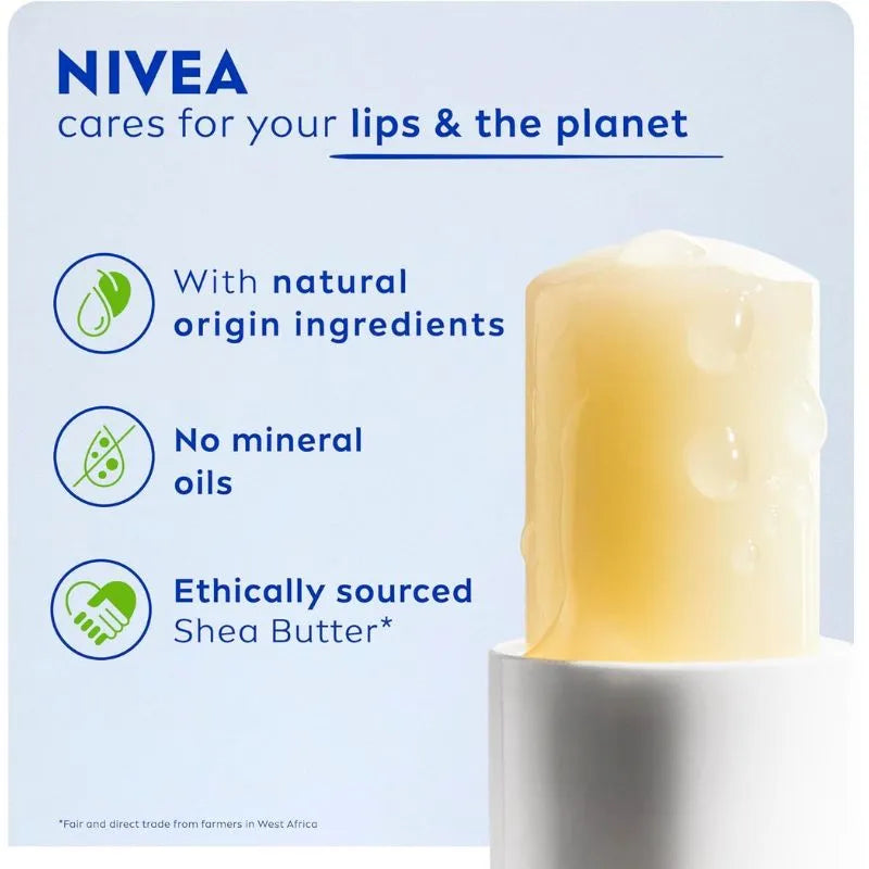 Nivea Sun Protect Caring Lipbalm SPF30-Global Food Hub