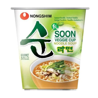 Nongshim Instant Cup Noodle Soon Veggie - 67g-Global Food Hub