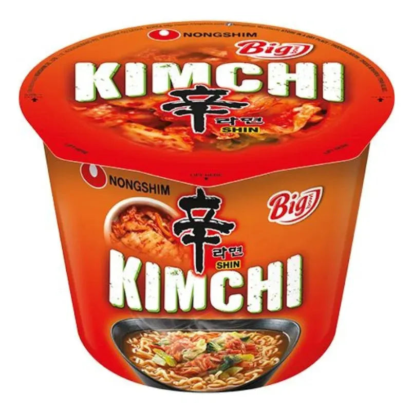 Nongshim Instant Noodle Big Bowl KimChi - 112g-Global Food Hub