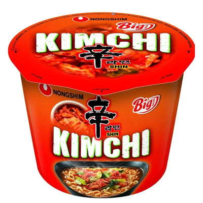 Nongshim Instant Noodle Big Bowl KimChi - 112g-Global Food Hub
