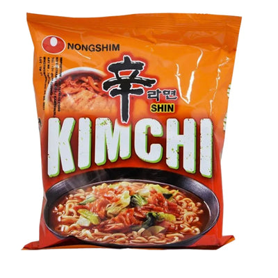 Nongshim Instant Noodles Shin Kimchi-120 grams-Global Food Hub