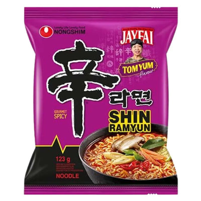 Nongshim Instant Noodles Shin Ramyun Tom Yum - 123g-Global Food Hub