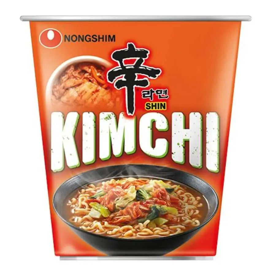 Nongshim Shin Kimchi Cup Noodles-75 grams-Global Food Hub