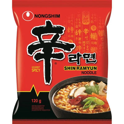 Nongshim Shin Ramyun Noodle-120 grams-Global Food Hub