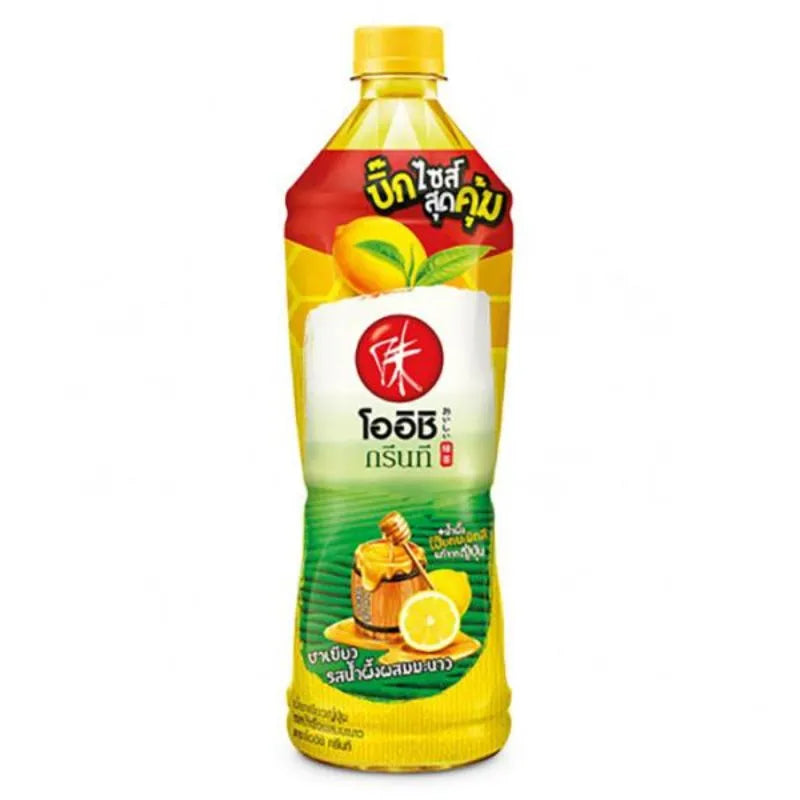 OISHI- Green Tea Drink Honey-Lemon-500ml-Global Food Hub