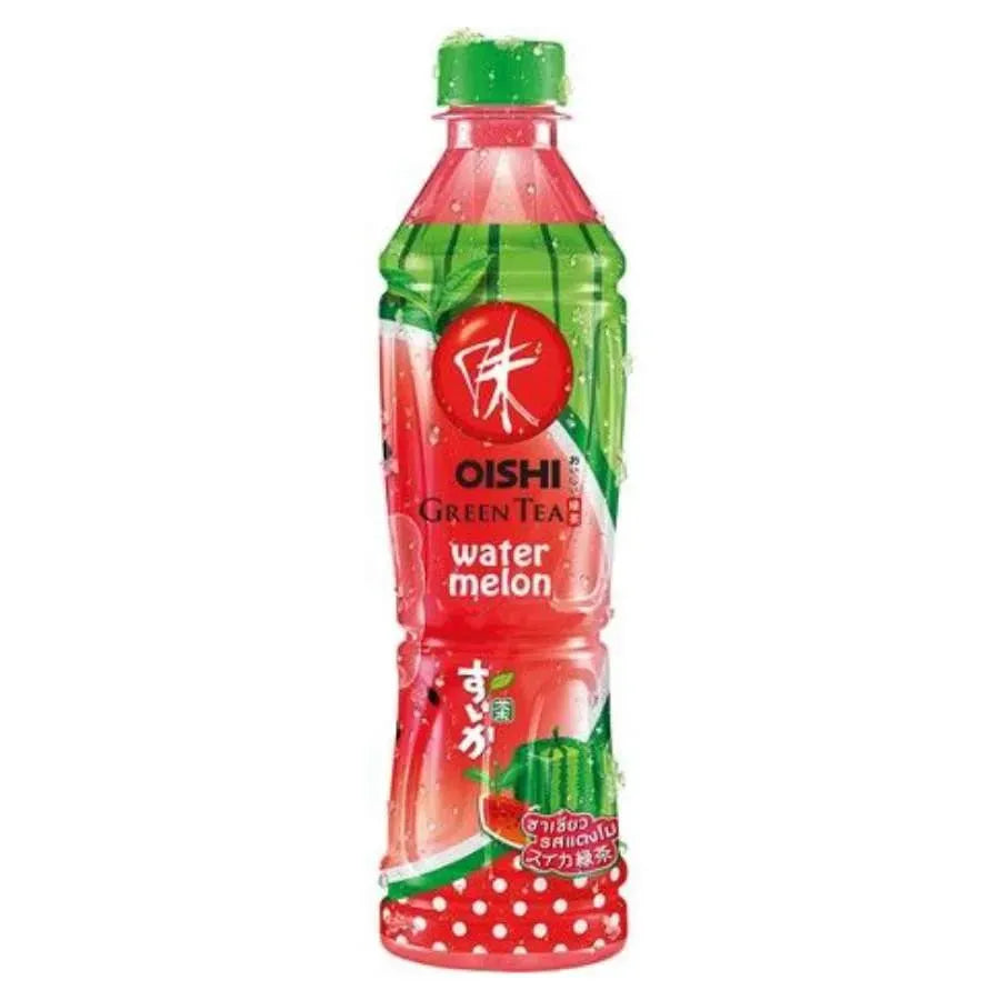 OISHI- Green Tea Drink Watermelon - 380ml-Global Food Hub