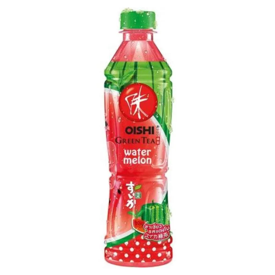 OISHI- Green Tea Drink Watermelon-380 ml-Global Food Hub