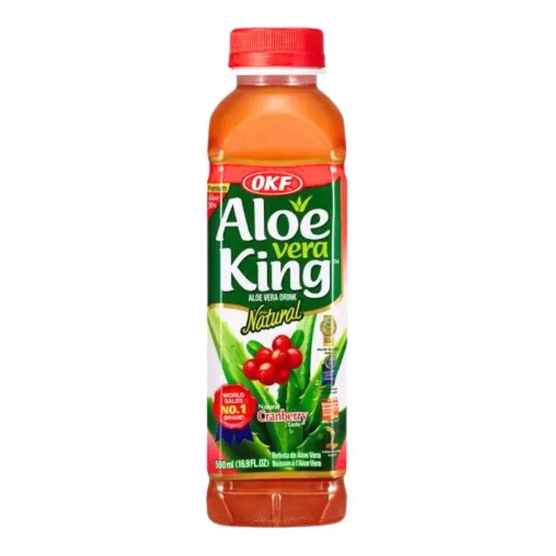 OKF - Aloe Vera Drink Cranberry - 500ml-Global Food Hub