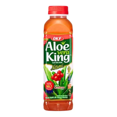 OKF - Aloe Vera Drink Cranberry - 500ml-Global Food Hub