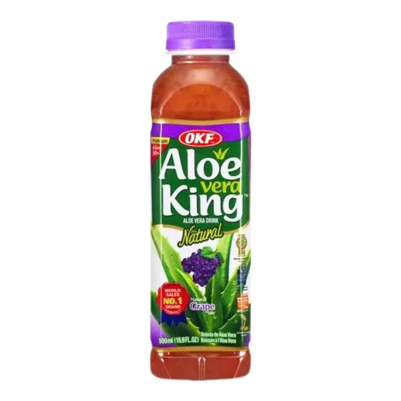 OKF - Aloe Vera Drink Grape 500ml-Global Food Hub