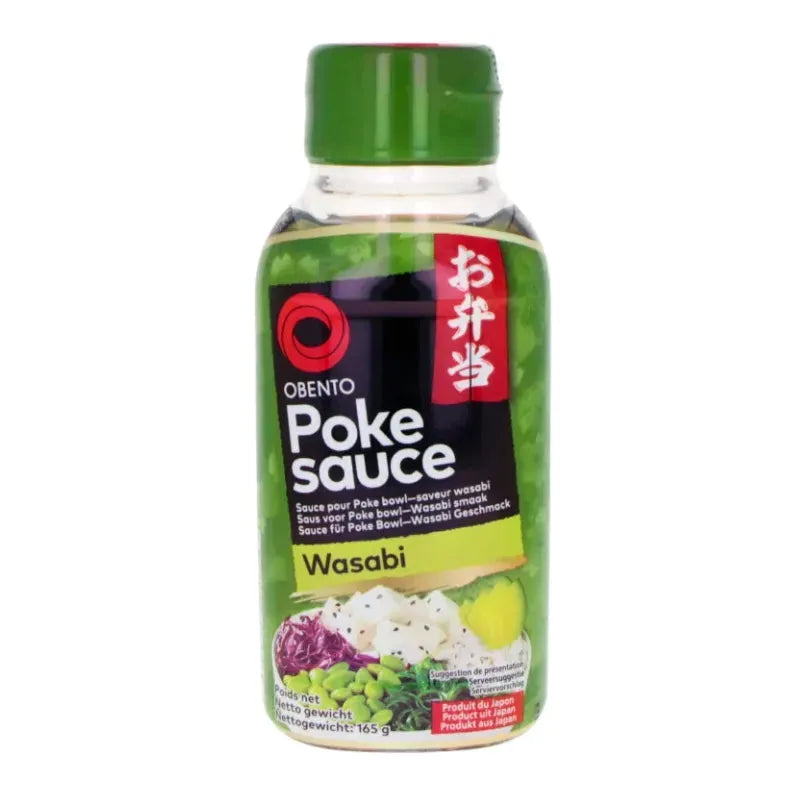 Obento Poke Sauce Wasabi - 165g-Global Food Hub