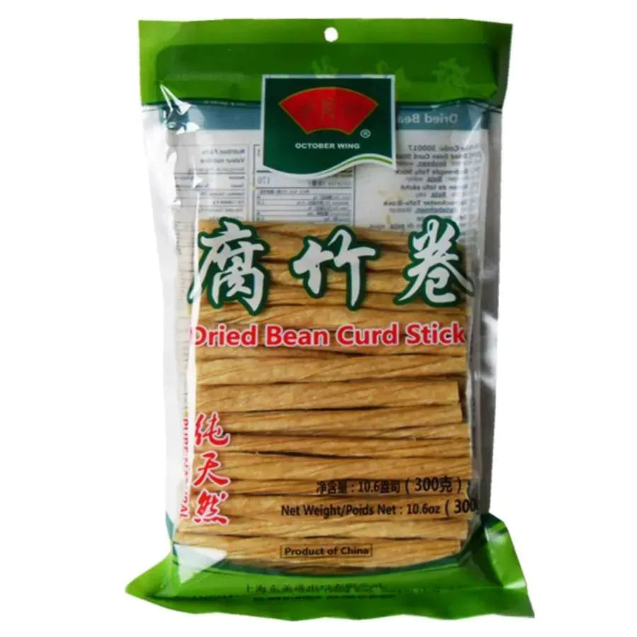 October Wing Dried Bean Curd Sticks - 300g-Global Food Hub