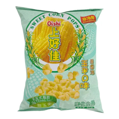 Oishi Sweet Corn Pops-40 grams-Global Food Hub