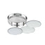 Orbit Stainless Steel Folding Chalni / Flour Sieve-Global Food Hub