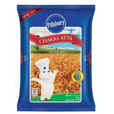 Pillsbury Flour Whole Wheat (Chakki Atta) - 10Kgs-Global Food Hub