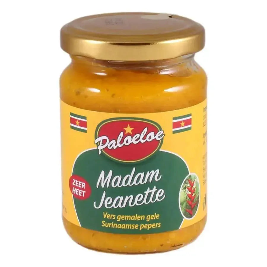 Paloeloe Sambal Madame Jeanette Yellow -200g-Global Food Hub