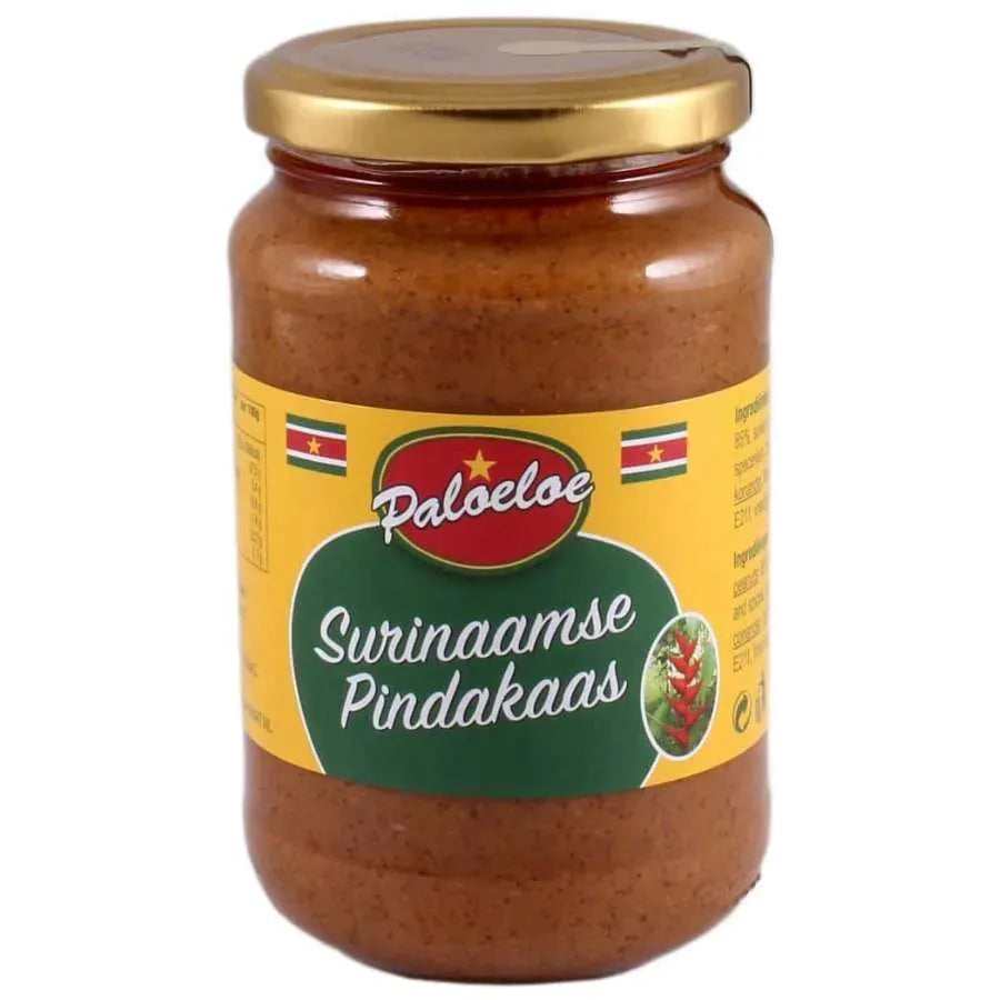 Paloeloe Surinaamse Pindakaas-375 grams-Global Food Hub