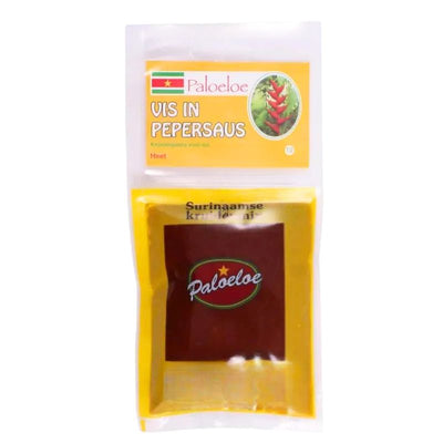 Paloeloe Surinaamse kruidenmix Vis in Pepersaus - 100g-Global Food Hub