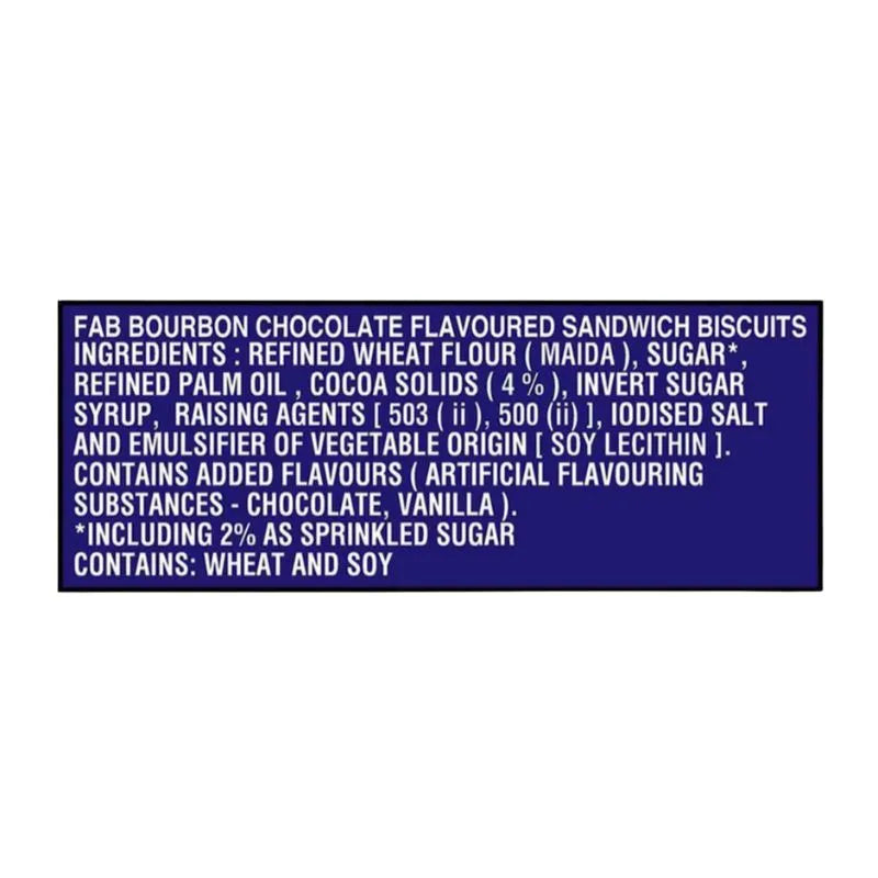 Parle Fab Bourbon - 150g-Global Food Hub
