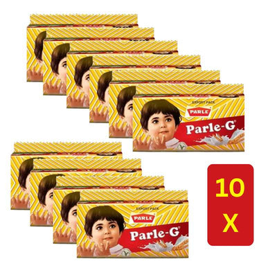 Parle G Biscuit - 10 packs of 79.9g-Global Food Hub