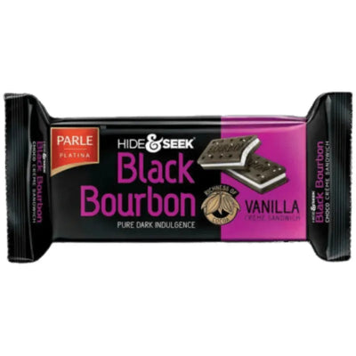 Parle Hide and Seek Black Bourbon Vanilla - 100g-Global Food Hub