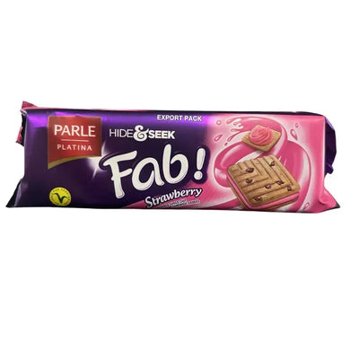 Parle Hide and Seek Fab Strawberry - 112g-Global Food Hub