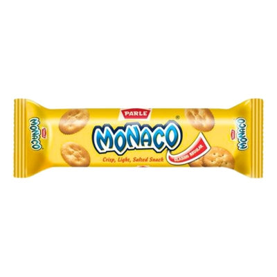 Parle Monaco Salty Snack Biscuits - 63.3g-Global Food Hub
