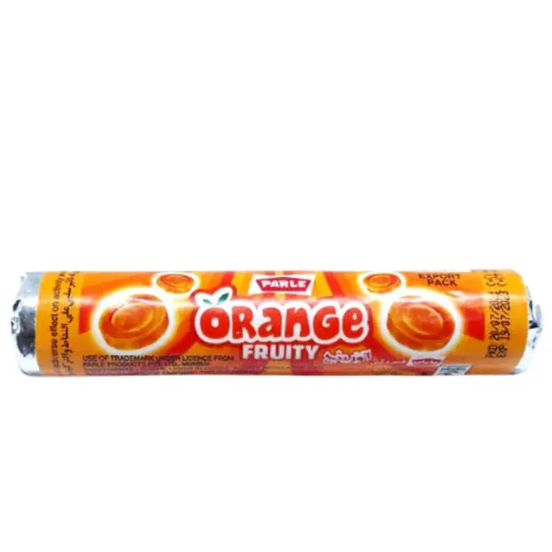 Parle - Orange Fruity Candy Roll - 18g-Global Food Hub