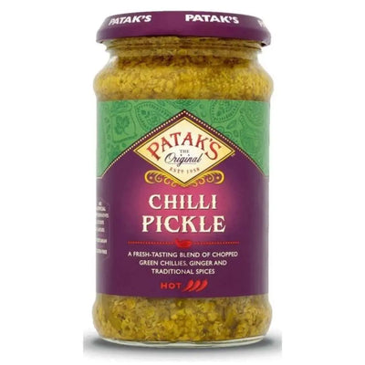 Patak's Chilli Pickle-283 grams-Global Food Hub