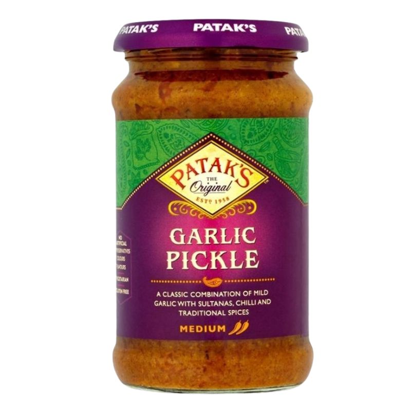 Patak's Garlic Pickle - 300g-Global Food Hub