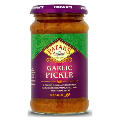 Patak's Garlic Pickle-250 grams-Global Food Hub