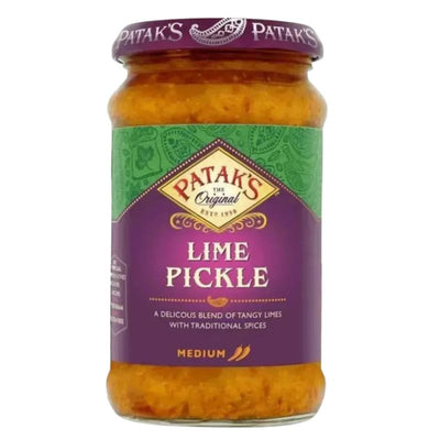 Patak's Lime Pickle Mild - 283g-Global Food Hub