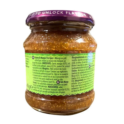 Patak's Mango Chutney Hot - 340g-Global Food Hub