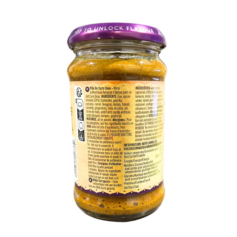 Patak's Mild Curry Paste - 165g-Global Food Hub
