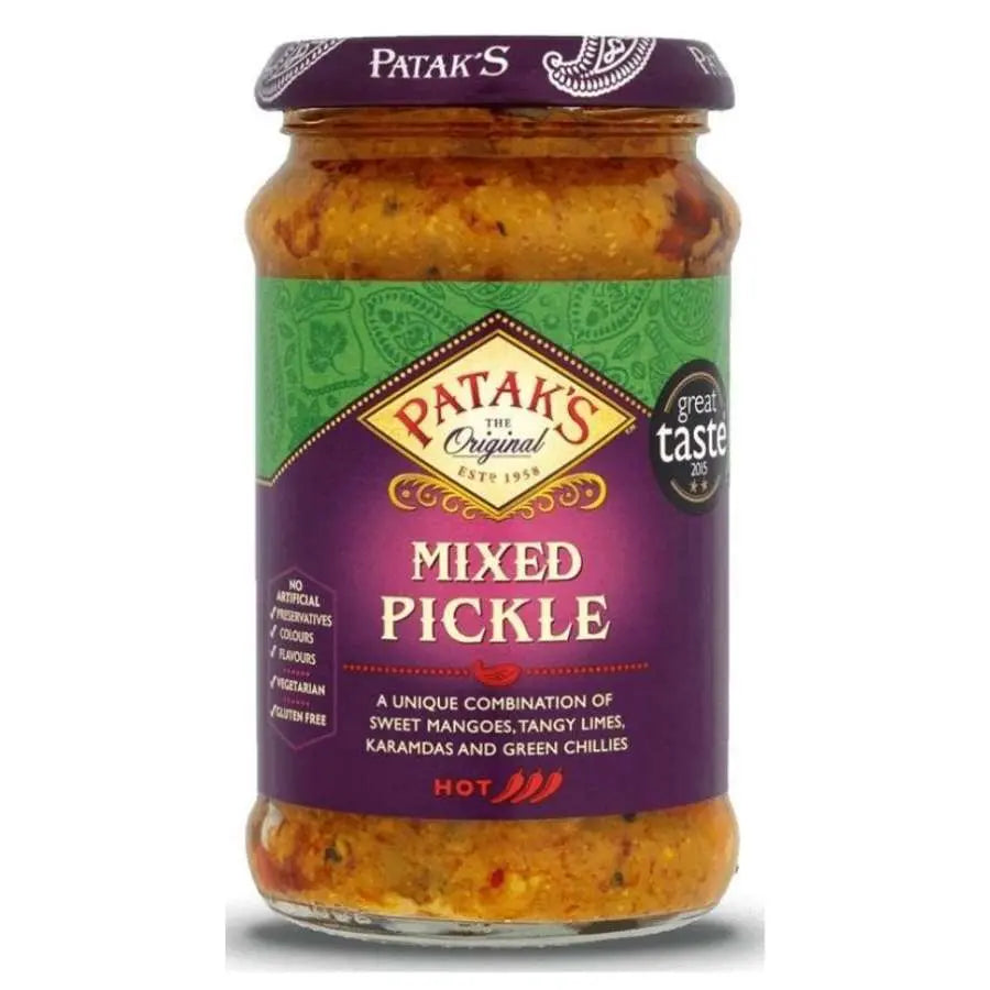 Patak's Mixed Pickle-250 grams-Global Food Hub