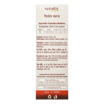 Patanjali Giloy Juice - 500g-Global Food Hub