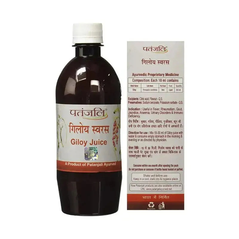 Patanjali Giloy Juice-500 grams-Global Food Hub