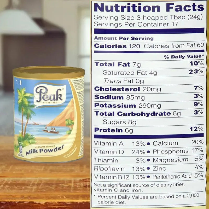 Peak Instant Milk Powder - 400g-Global Food Hub