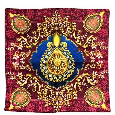 Pillow case with Diya Design-Global Food Hub