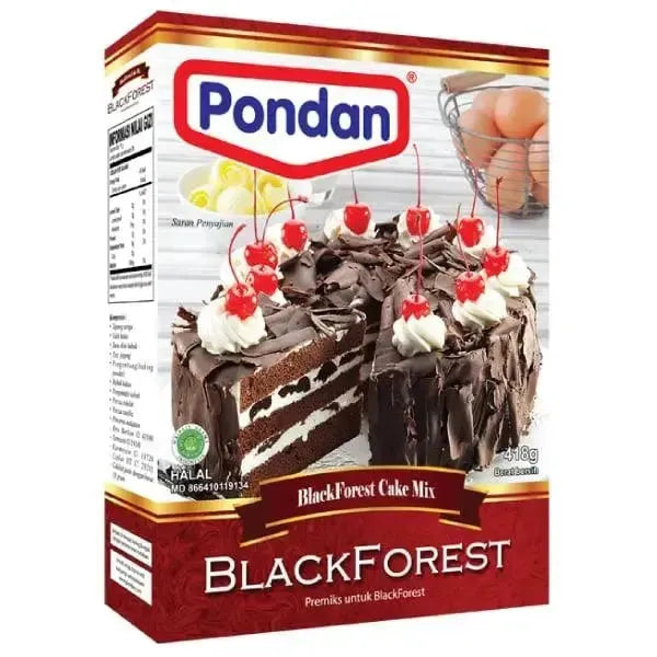 Pondan Black Forest Cakemix - 418g-Global Food Hub