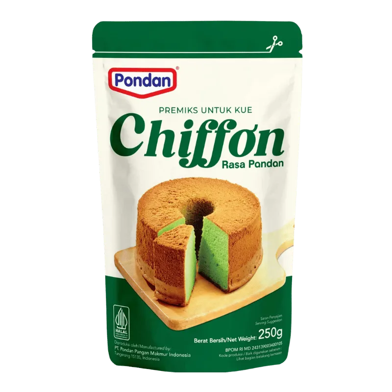 Pondan Chiffon Rasa Pandan Cakemix - 250g-Global Food Hub